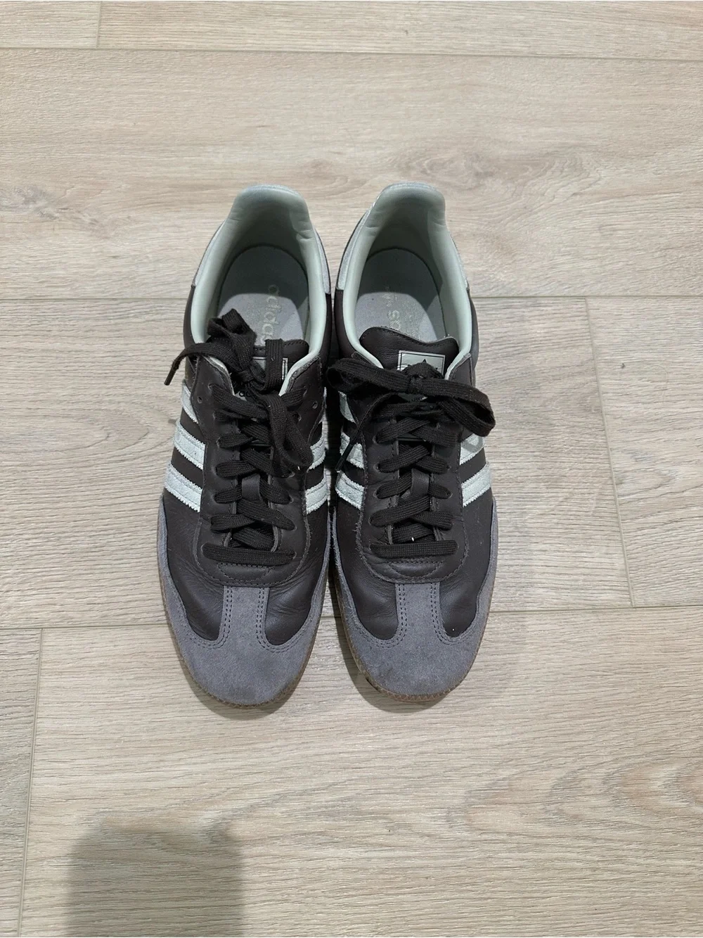adidas Samba Men's Black and Grey Athletic Sneakers